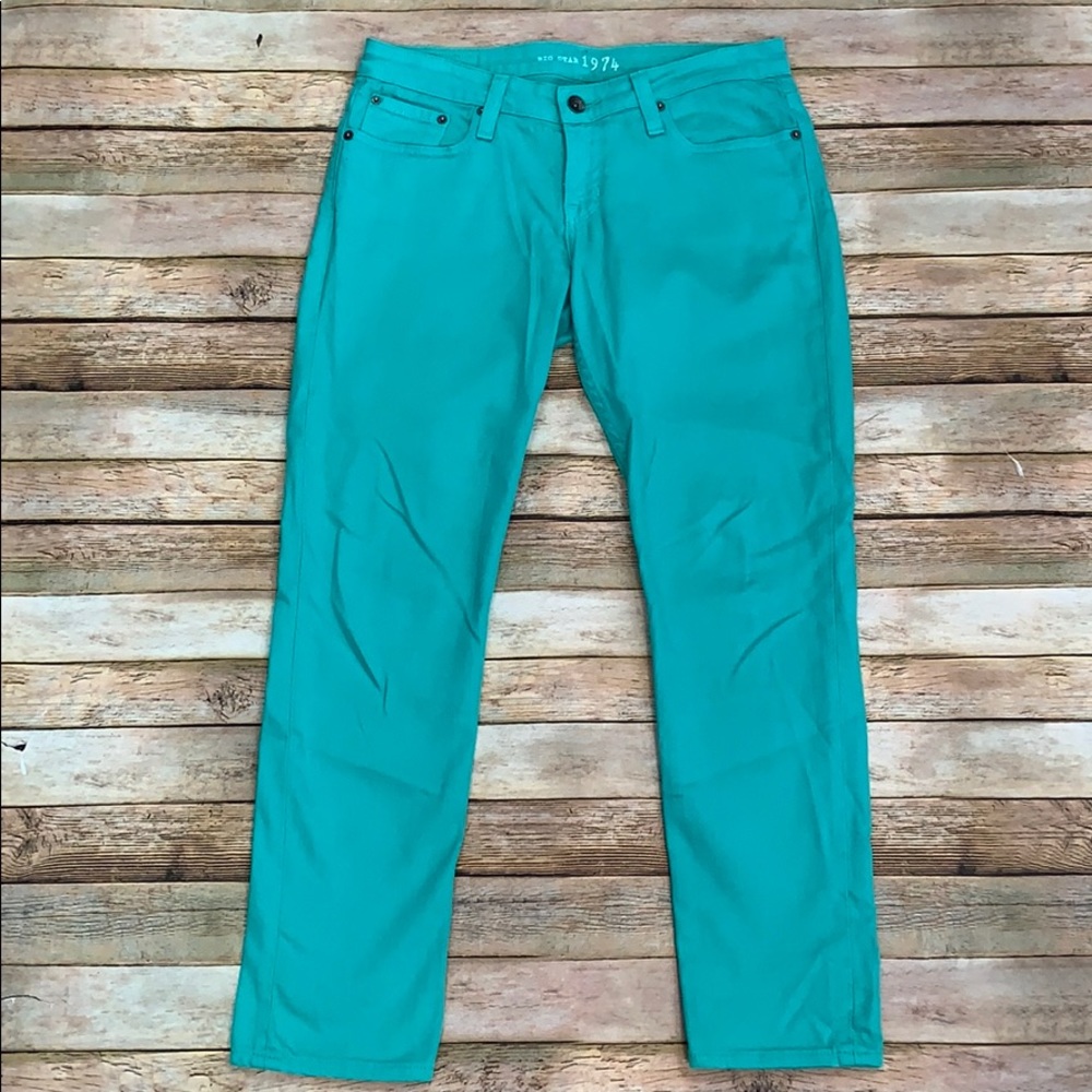Big Star Turquoise Green Capris